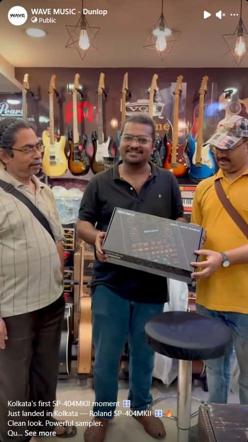 Kolkata"’"s first SP-404MKII moment 