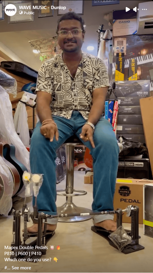 Mapex Double Pedals Moments