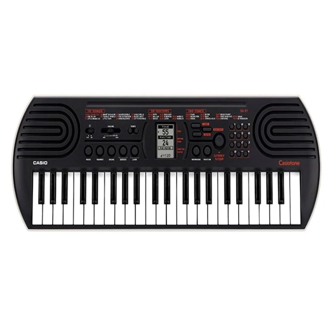 CASIO Portable Keyboard With 44 Keys- SA81