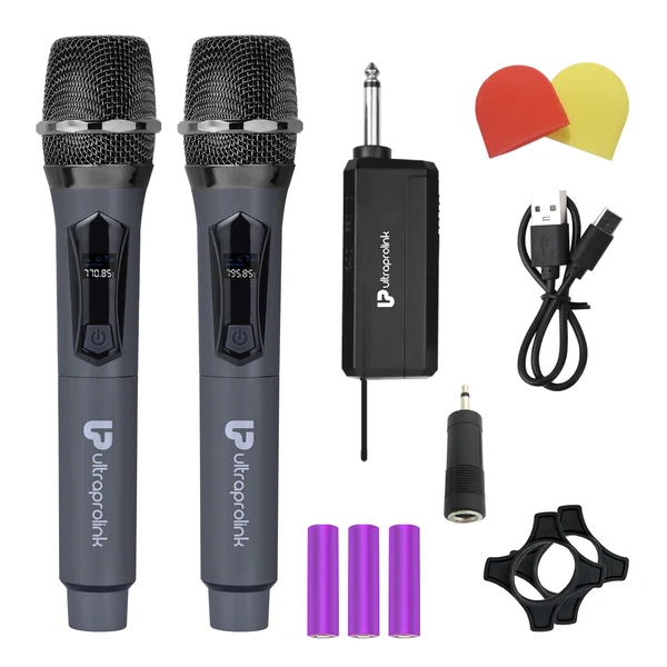 ULTRAPROLINK Dual UHF Wireless Dynamic Microphone - UM1194