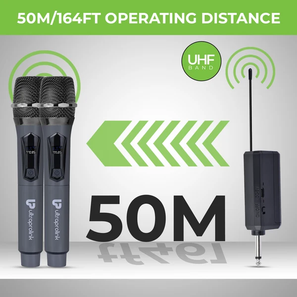 ULTRAPROLINK Dual UHF Wireless Dynamic Microphone - UM1194