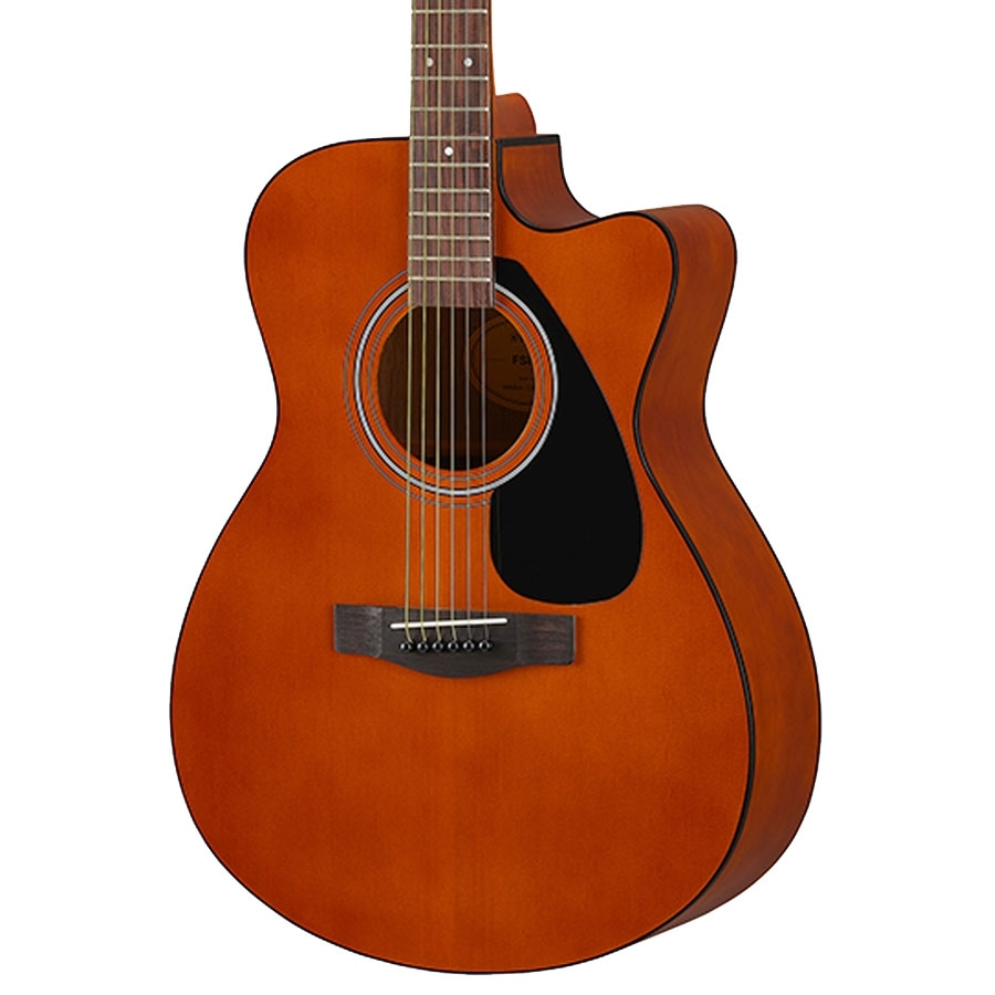 Yamaha Acoustic Folk Guitar, Cut-Away FS80C - Wood Brown