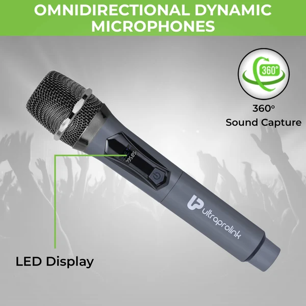 ULTRAPROLINK Solo UHF Wireless Dynamic Microphone