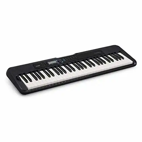 CASIO Portable Keyboard With 61 Keys- CT-S300 BK