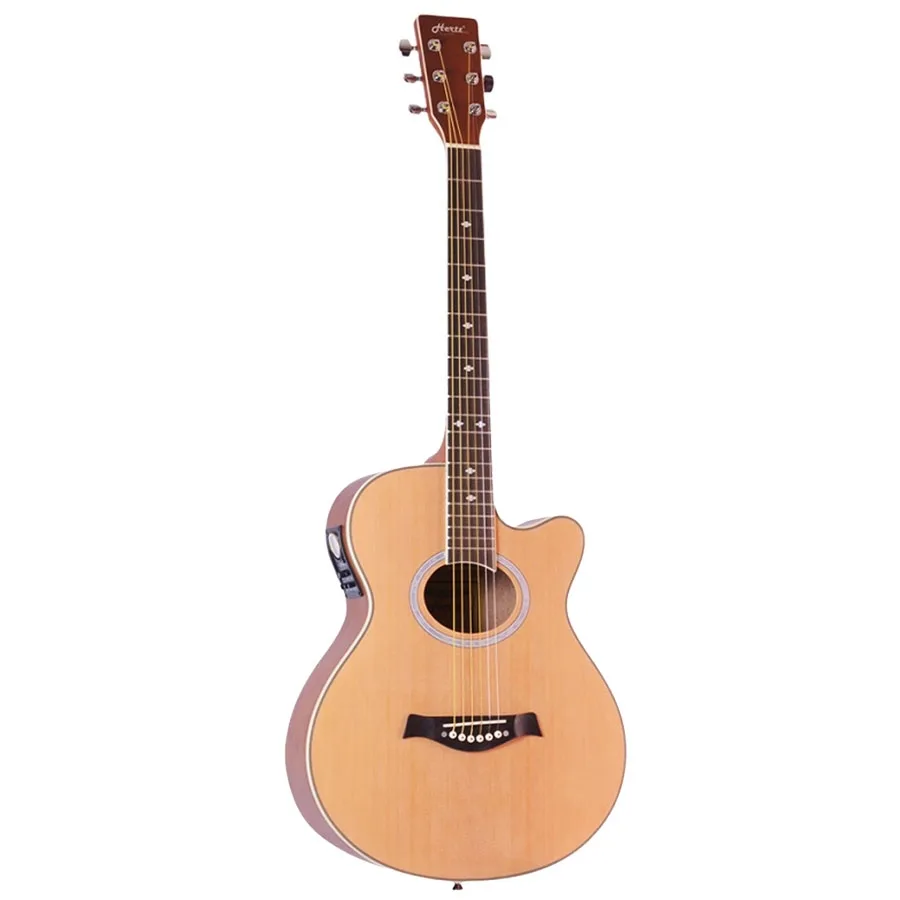 Hertz Semi Acoustic Guitar HZA 7000 - Natural