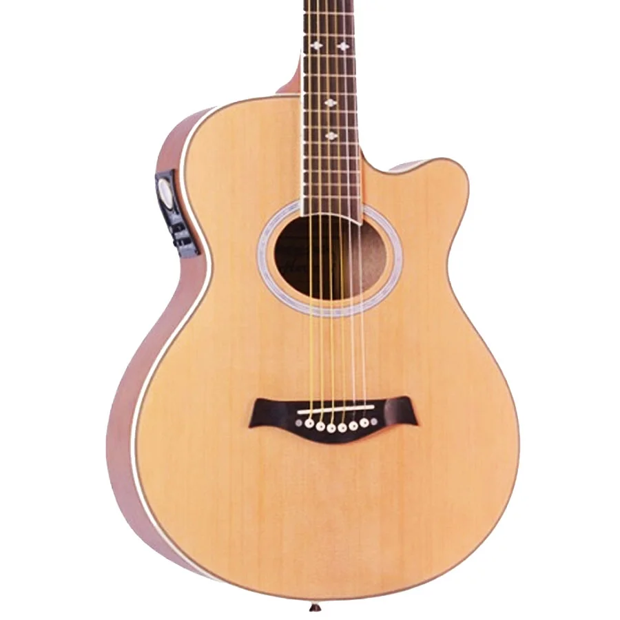 Hertz Semi Acoustic Guitar HZA 7000 - Natural