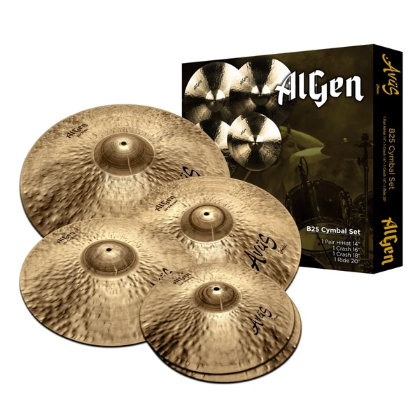 Avus 5 Piece B25 Cymbal Pack - ALGEN