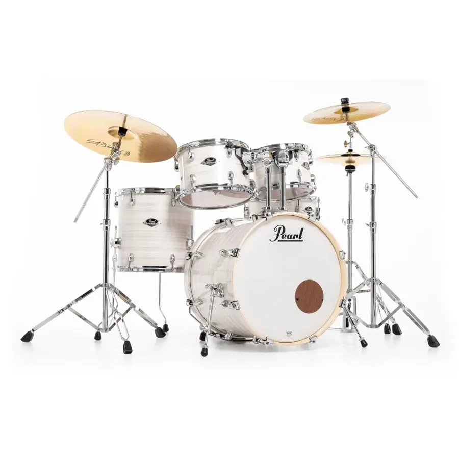 Pearl Drum Set , 5 Pcs EXX , Hybrid Shell Pack - Slipstream White EXX725SPN/C(777) 