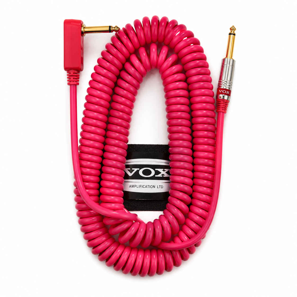 VOX VCC-90 Pink Coiled Guitar Cable (9m / 30ft)