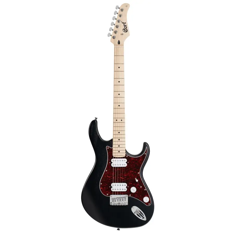 CORT Electric Guitar G100 - Open Pore Black