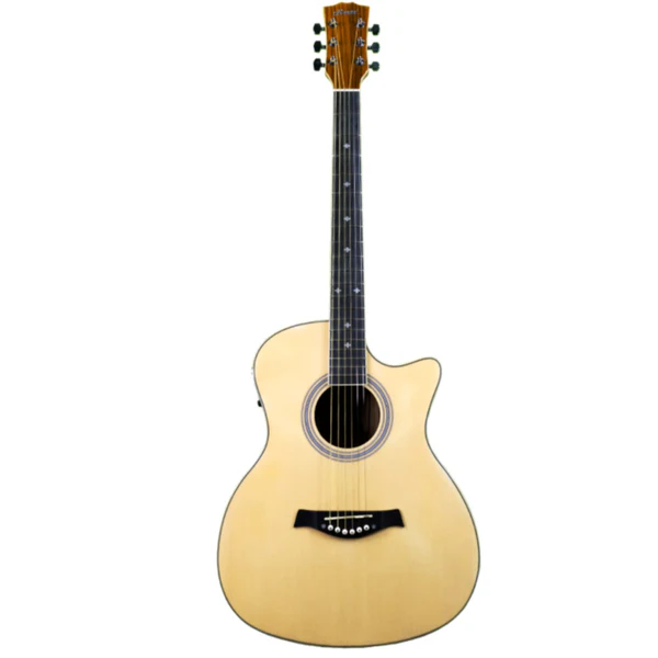 Hertz Semi Acoustic Guitar HZA 8000 - Natural