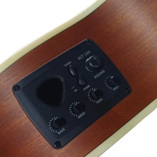 Hertz Semi Acoustic Guitar HZA 8000 - Natural