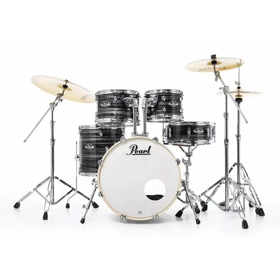 Pearl Drum Set , 5 Pcs EXX , Hybrid Sell Pack - Graphite Slate EXX725SPN/C(866)