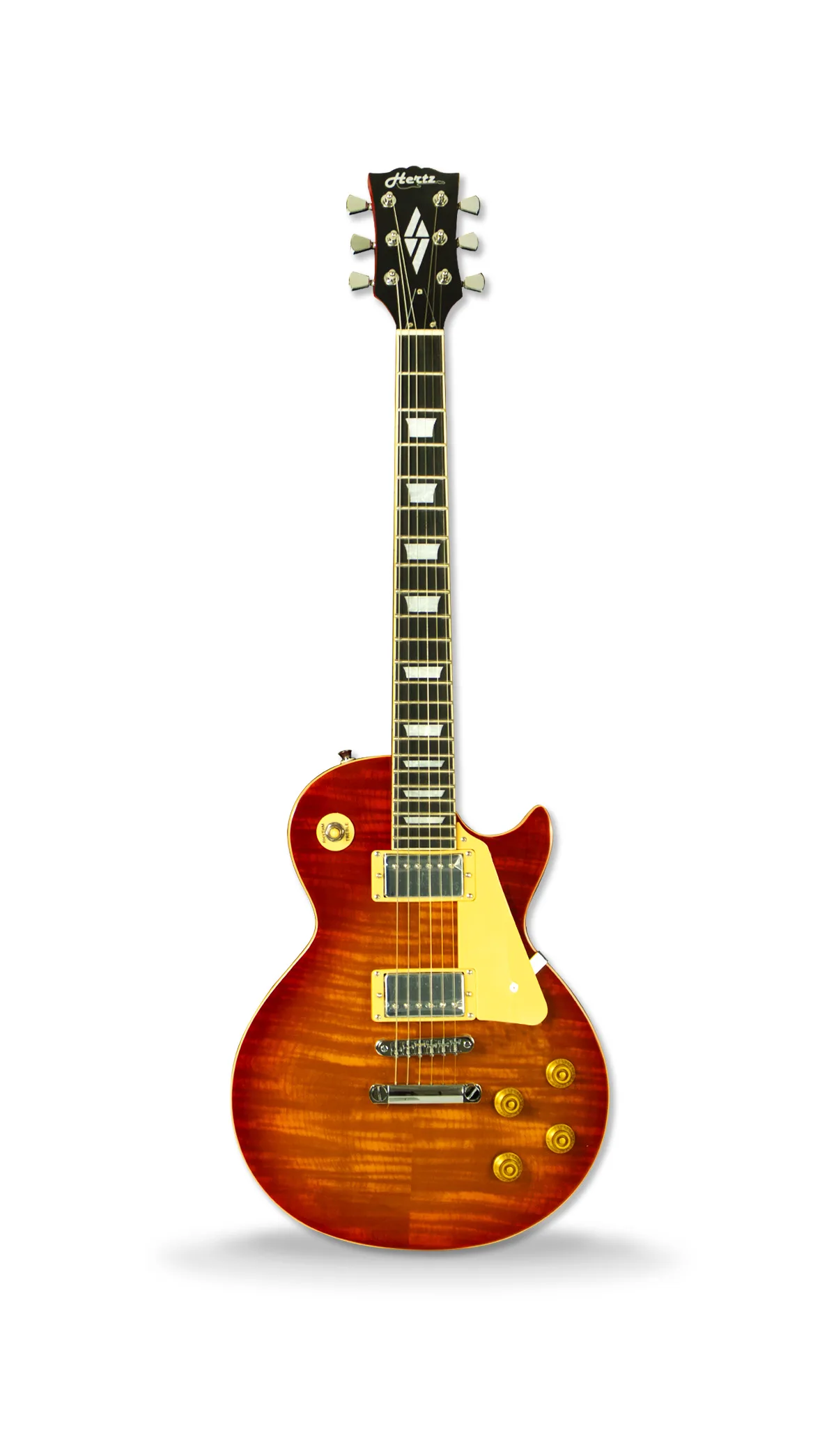 Hertz Electric Guitar LP CUSTOM – Cherry Sunburst