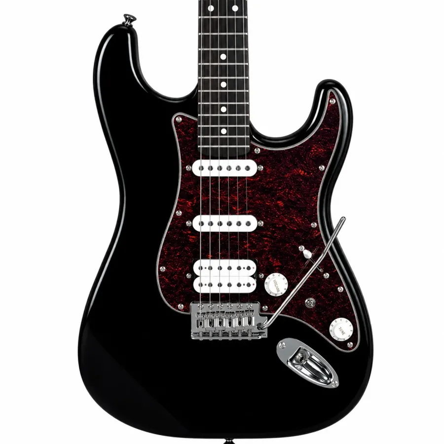 Hertz Electric Guitar HZ STAMP X - Black