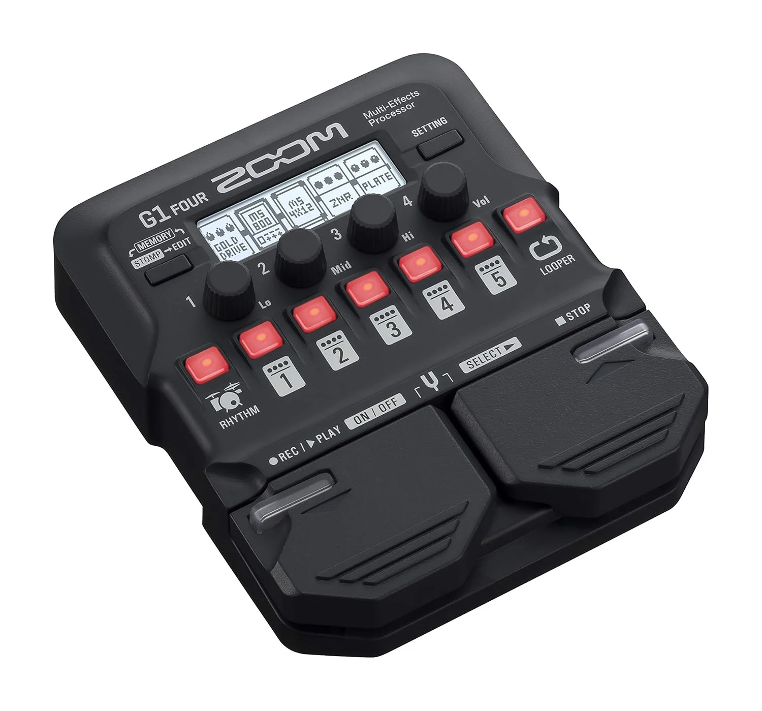 ZOOM G1 FOUR Guitar Multi-Effects Processor