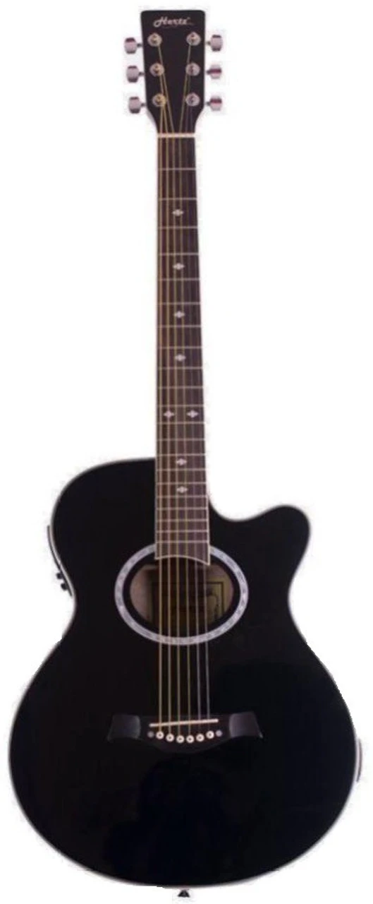 Hertz Semi Acoustic Guitar HZA 6000 - Black