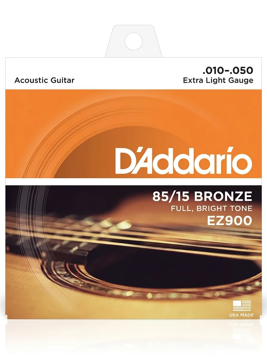 D'Addario EZ900 85/15 Bronze Acoustic Guitar Strings (.010-.050)
