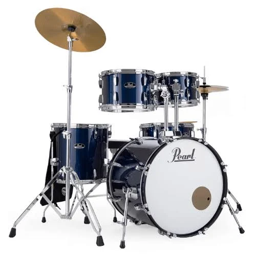 Pearl Drum Set, 5 Pcs, Roadshow, with Stands & Cymbals - Bronze Metallic RS525SC/C (707)