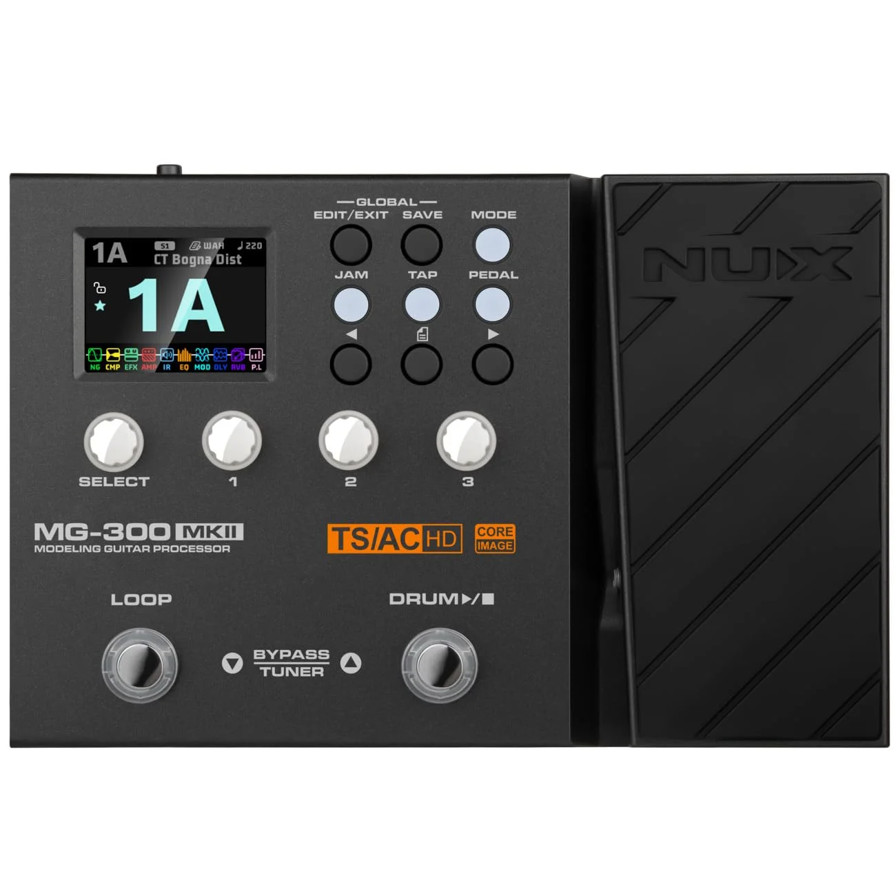 NUX MG-300 MK II Modeling Multi-Effects Guitar Processor