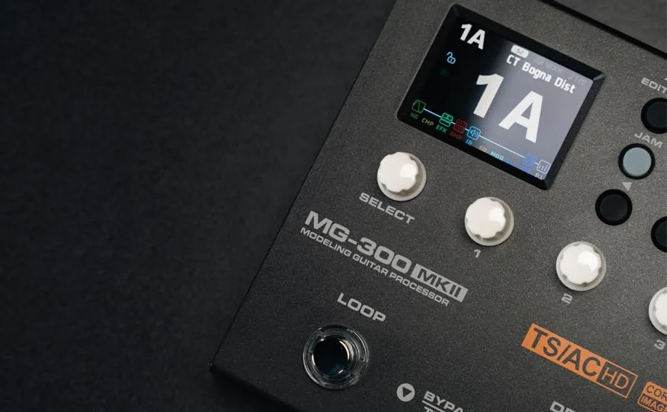 NUX MG-300 MK II Modeling Multi-Effects Guitar Processor