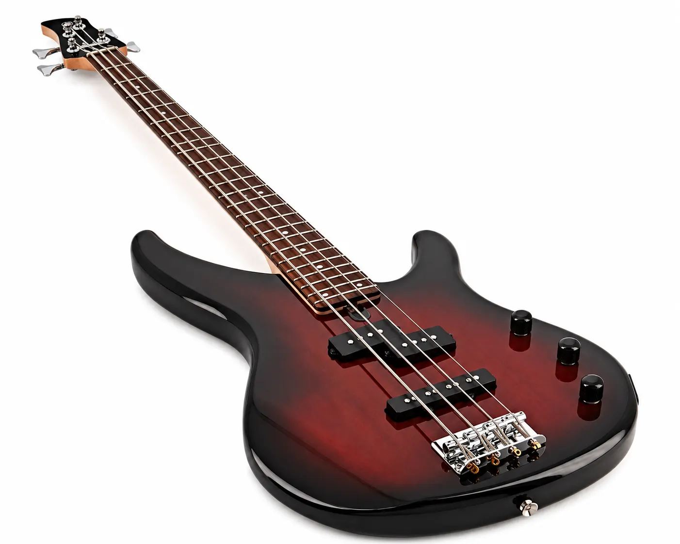 Yamaha TRBX174 Electric Bass Guitar Red Mettalic