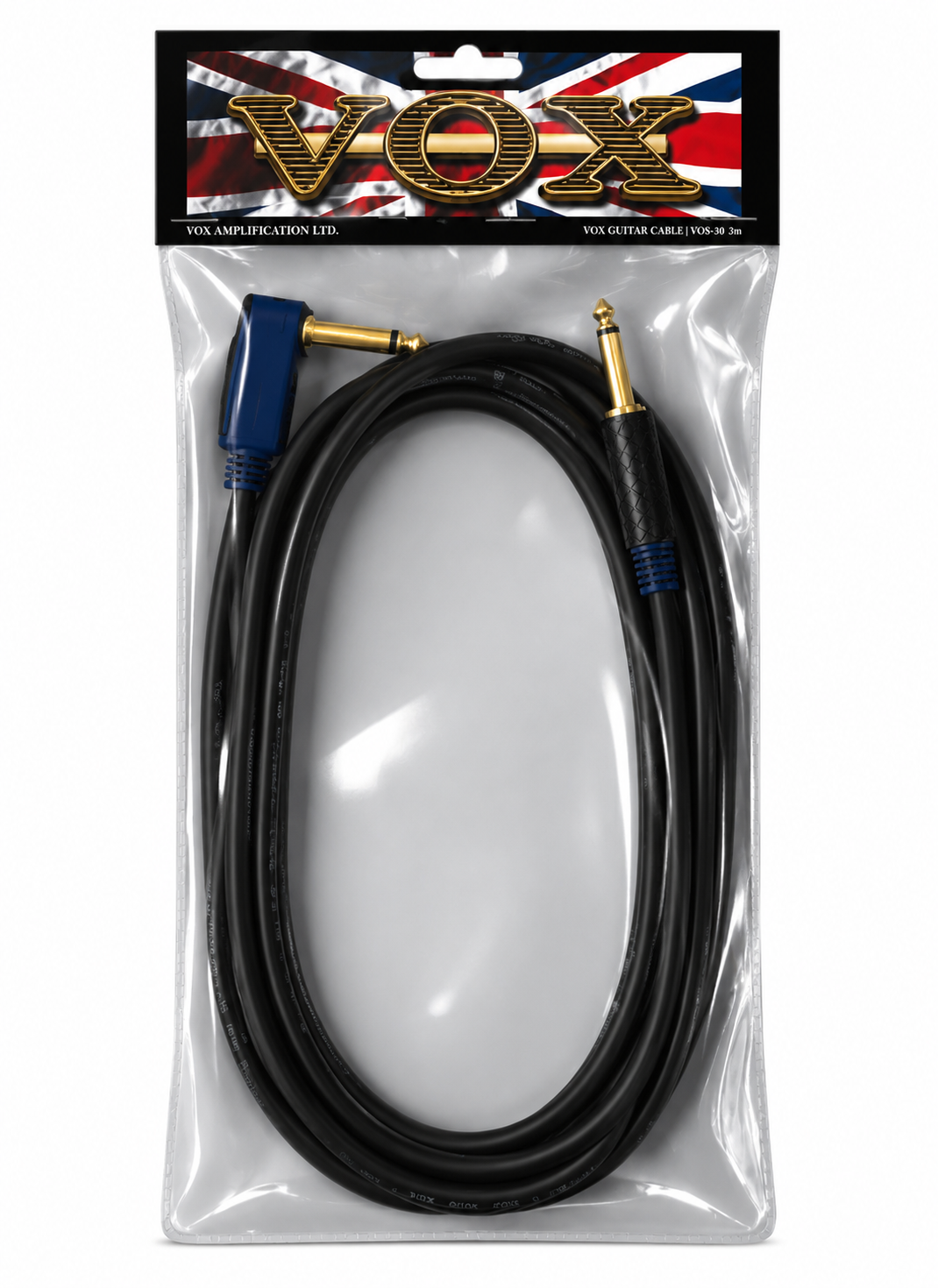 Vox VGS-30 Valve-Tone Guitar Cable (3m / 10ft)