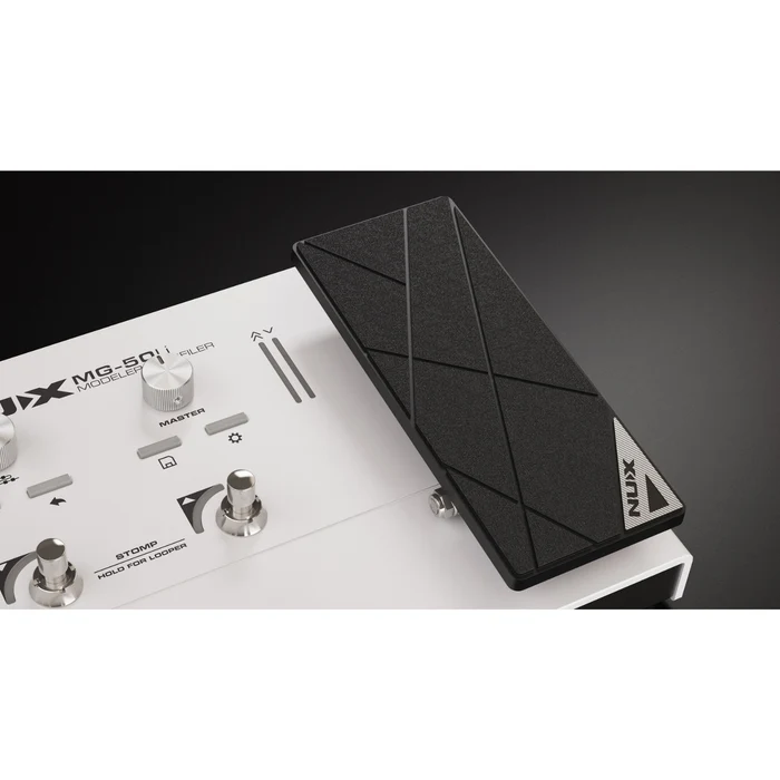 NUX MG-50 Li Rechargeable Multi-Effects Guitar Processor White