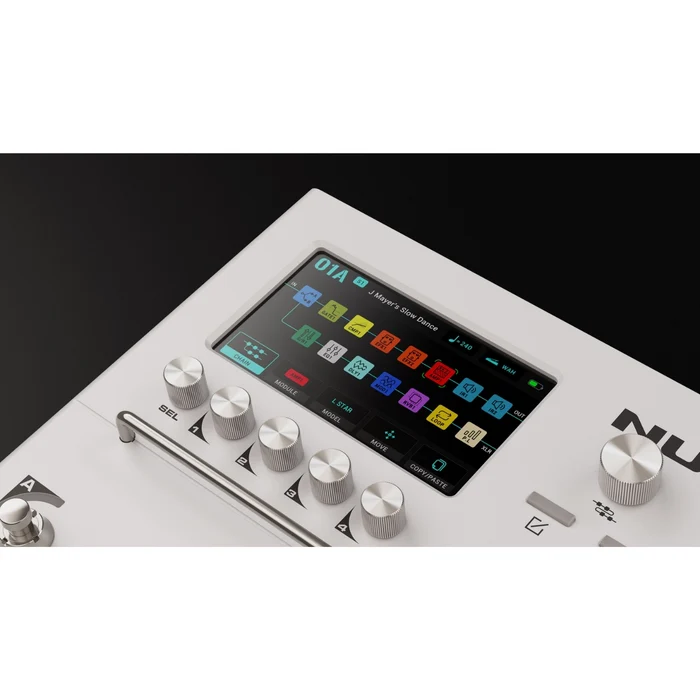 NUX MG-50 Li Rechargeable Multi-Effects Guitar Processor White