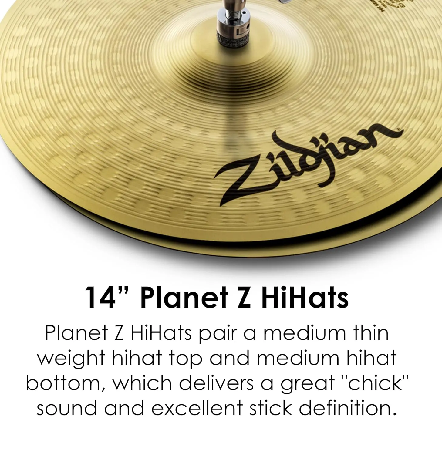 Zildjian Planet Z - ZP14PR 14" Hi-Hat Pair