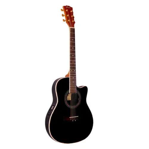 Hertz Semi Acoustic Guitar HZA 4002E - Black