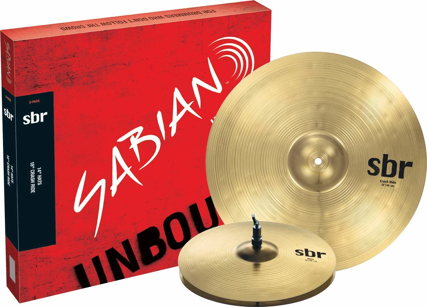 SABIAN Cymbals 2 pack B8X - 14'' X 18'' ( 45002X )