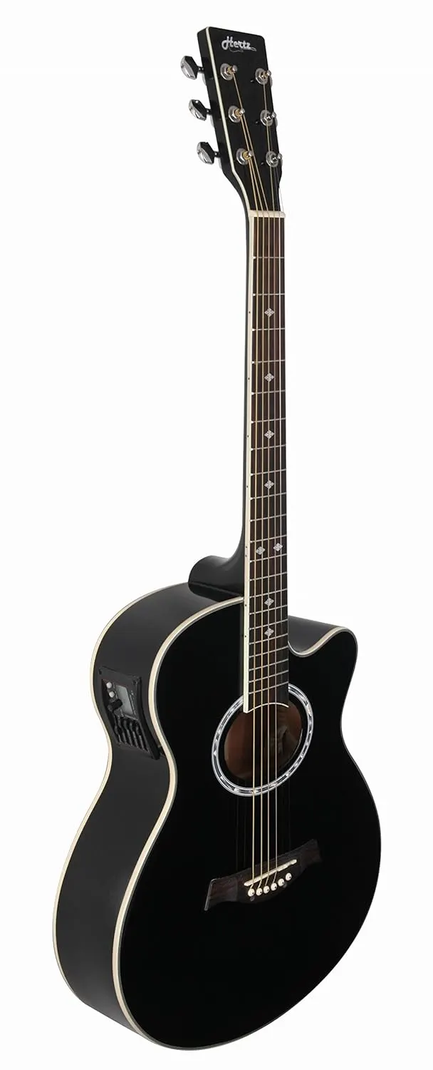 Hertz Semi Acoustic Guitar HZA 7000 - Black
