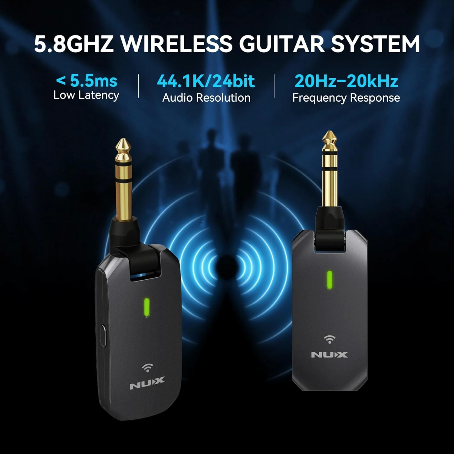 NUX C-5RC 5.8 Ghz Guitar Wireless System