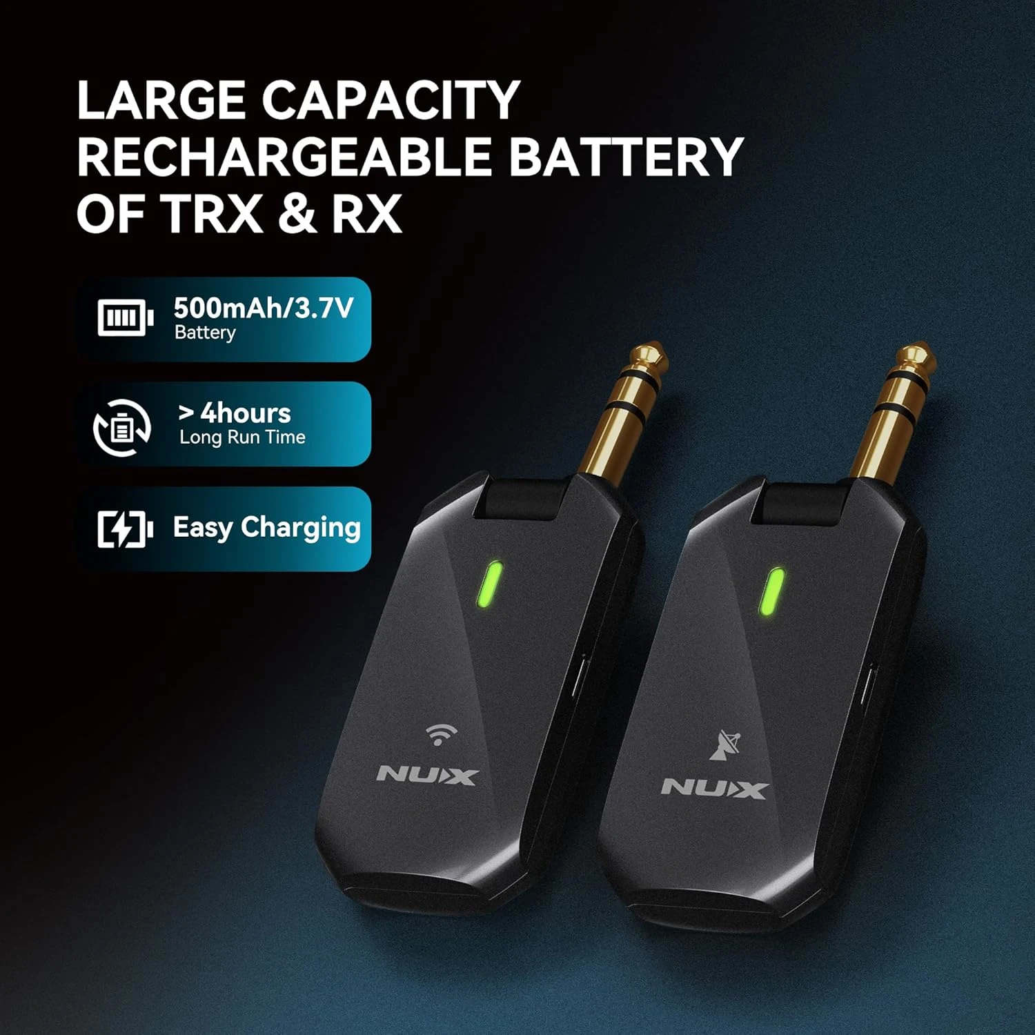 NUX C-5RC 5.8 Ghz Guitar Wireless System