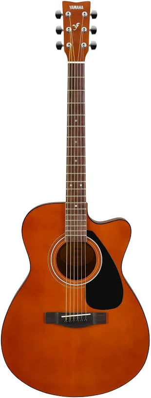 Yamaha Acoustic Folk Guitar, Cut-Away FS80C - Black