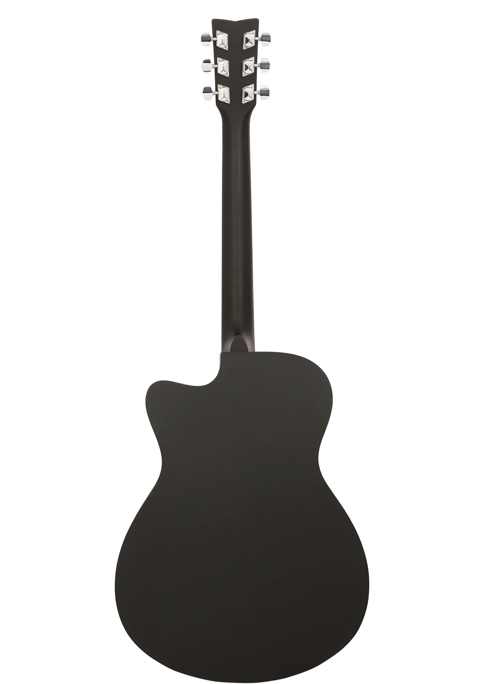 Yamaha Acoustic Folk Guitar, Cut-Away FS80C - Black