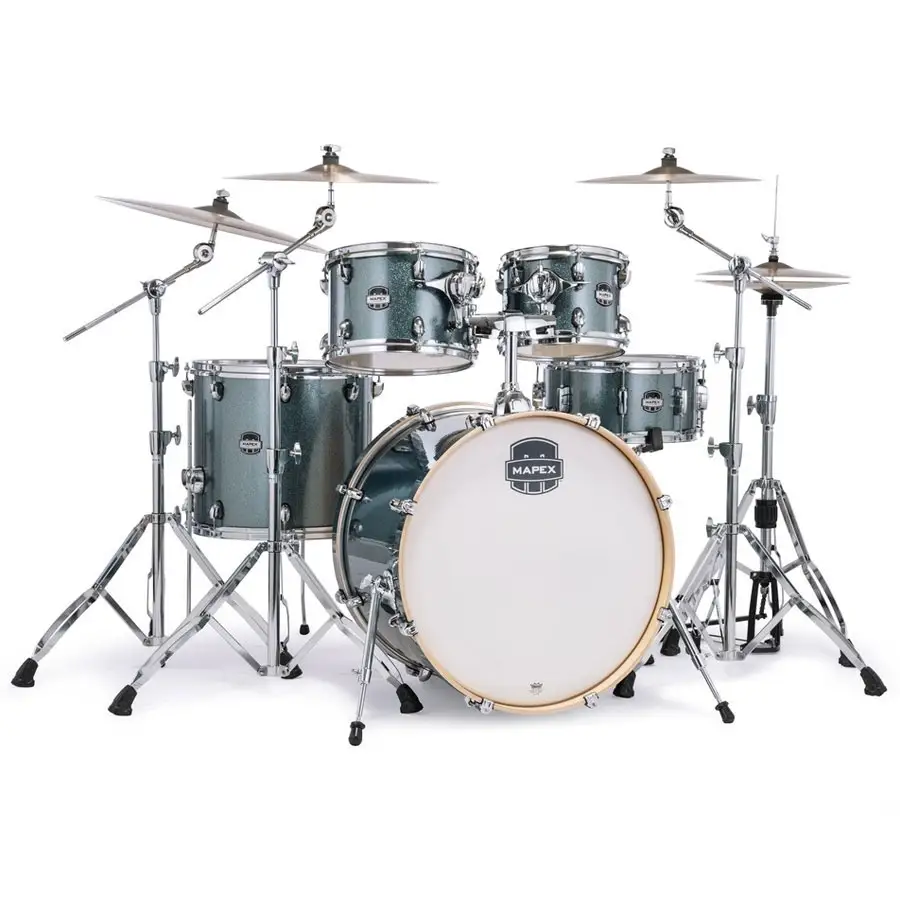 Mapex Drum Set , Mars Birch, 5 pcs Hybrid SHELL PACK - Twilight Sparkle MA529SFMI