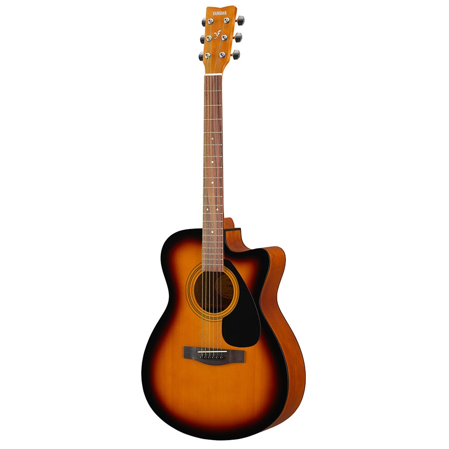 Yamaha Acoustic Folk Guitar, Cut-Away FS80C - Tobacco Brown Sunburst