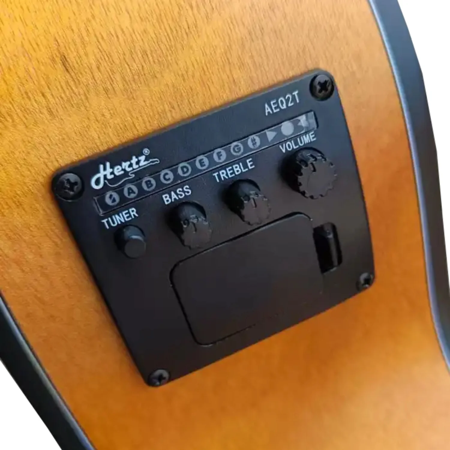 Hertz Acoustic Guitar HZA 3600EQ - Mahogany