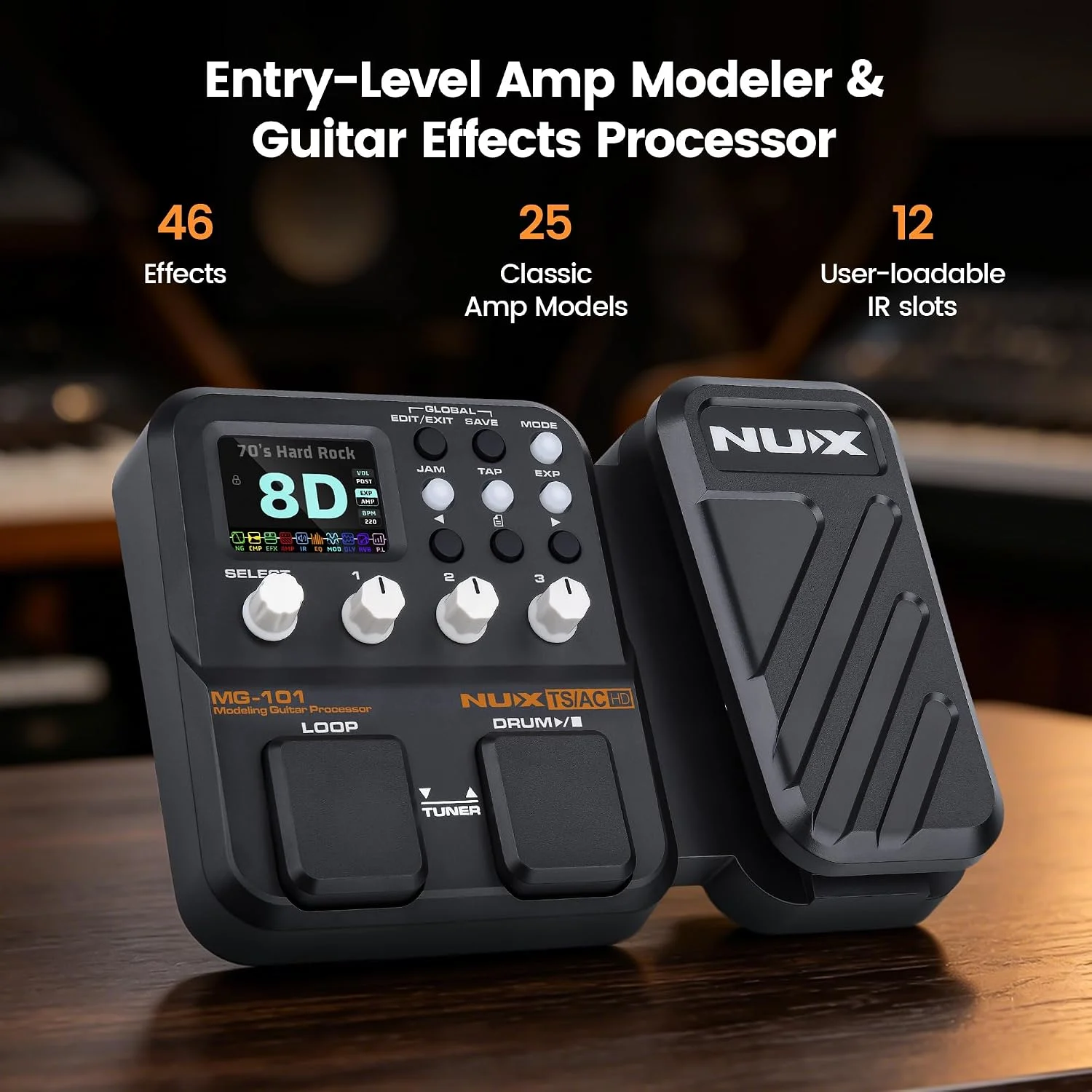 NUX MG-101 Multi-Effects Guitar Processor