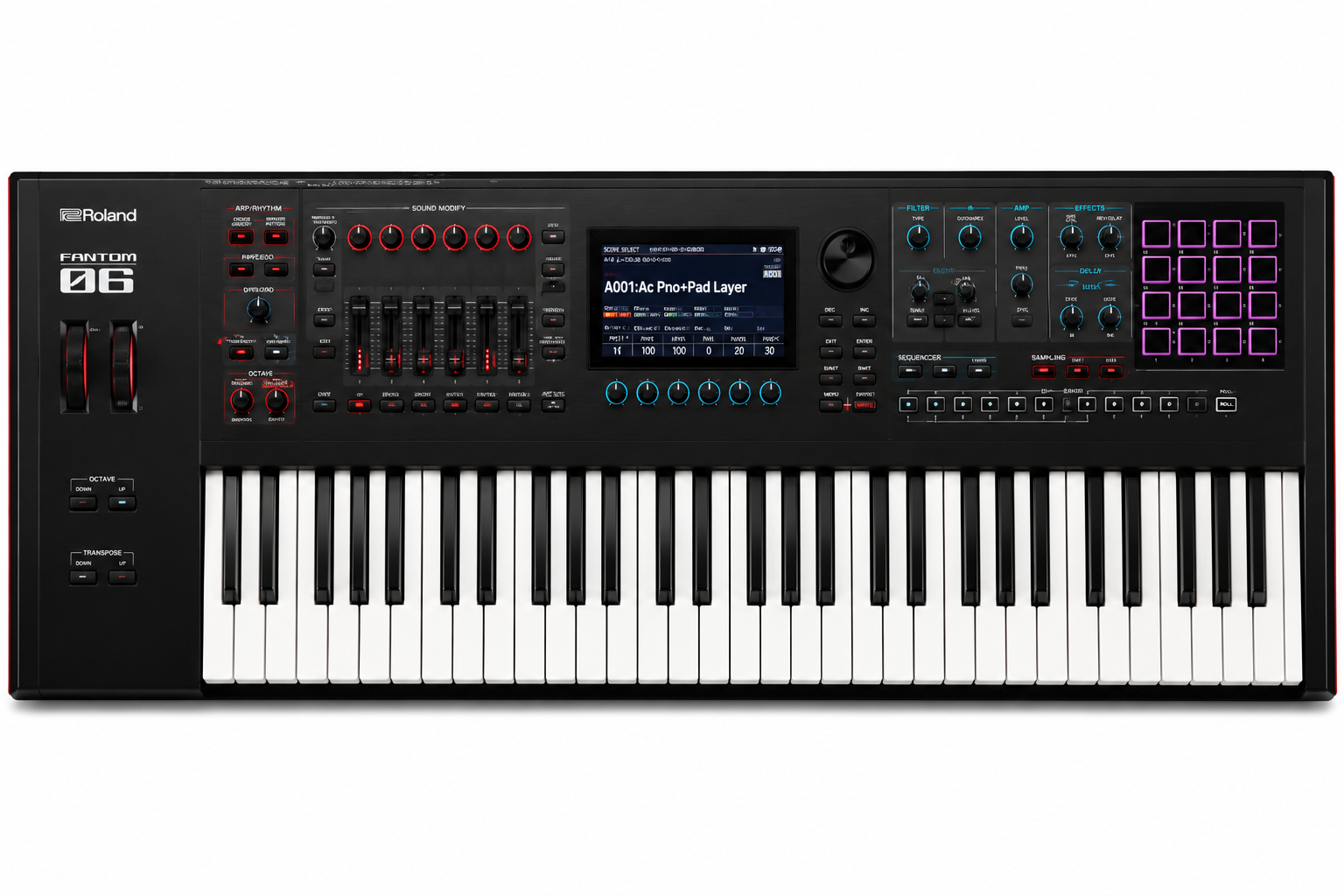 Roland Keyboard Synthesizer - Fantom-06