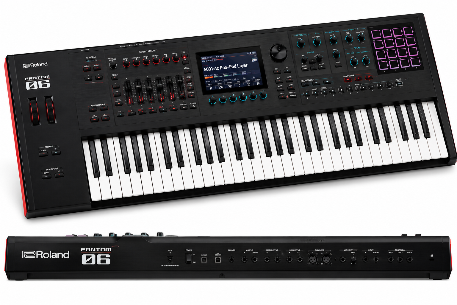 Roland Keyboard Synthesizer - Fantom-06